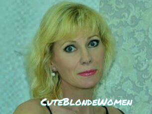 CuteBlondeWomen