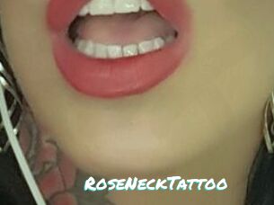 RoseNeckTattoo