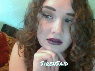 SirenSaid