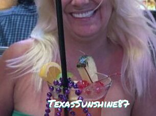 TexasSunshine87
